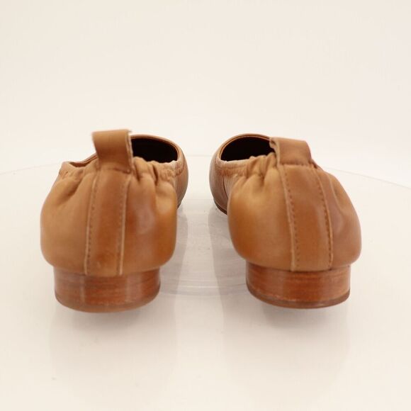 Sofft Kenni Ballet Flat Shoes Women's 8.5M Brown Leather Comfort Slip On Loafers - Picture 7 of 11